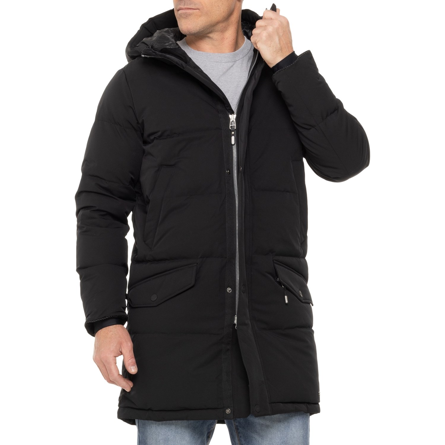 () ॺ 󥿥ꥪ  ѡ - 650 ե ѥ SWIMS Ontario Down Parka - 650 Fill Power Black