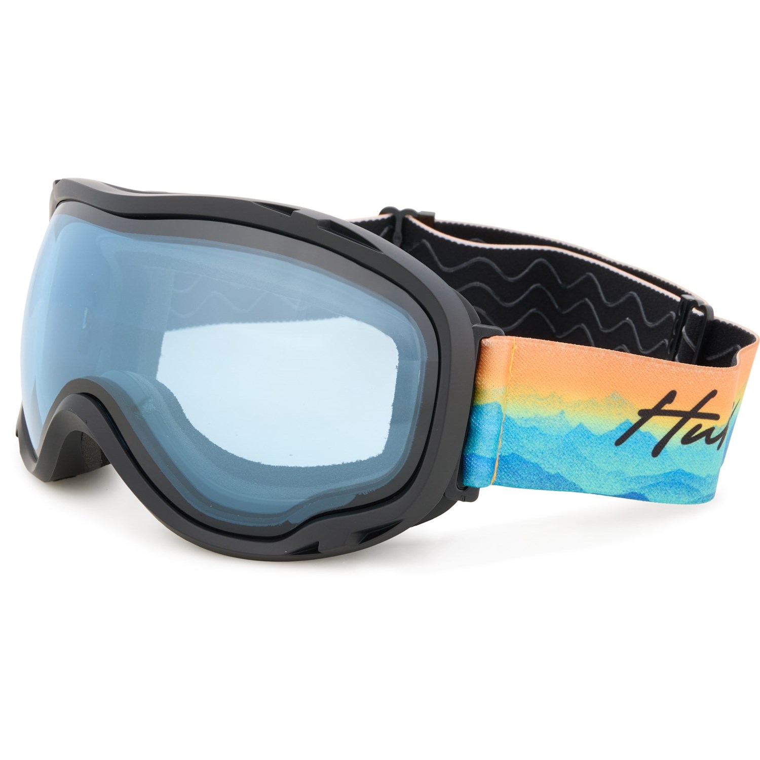 (取寄) ハーレー ソア スフェリカル スキー ゴーグルズ Hurley Soar Spherical Ski Goggles Orange Mountain(4)