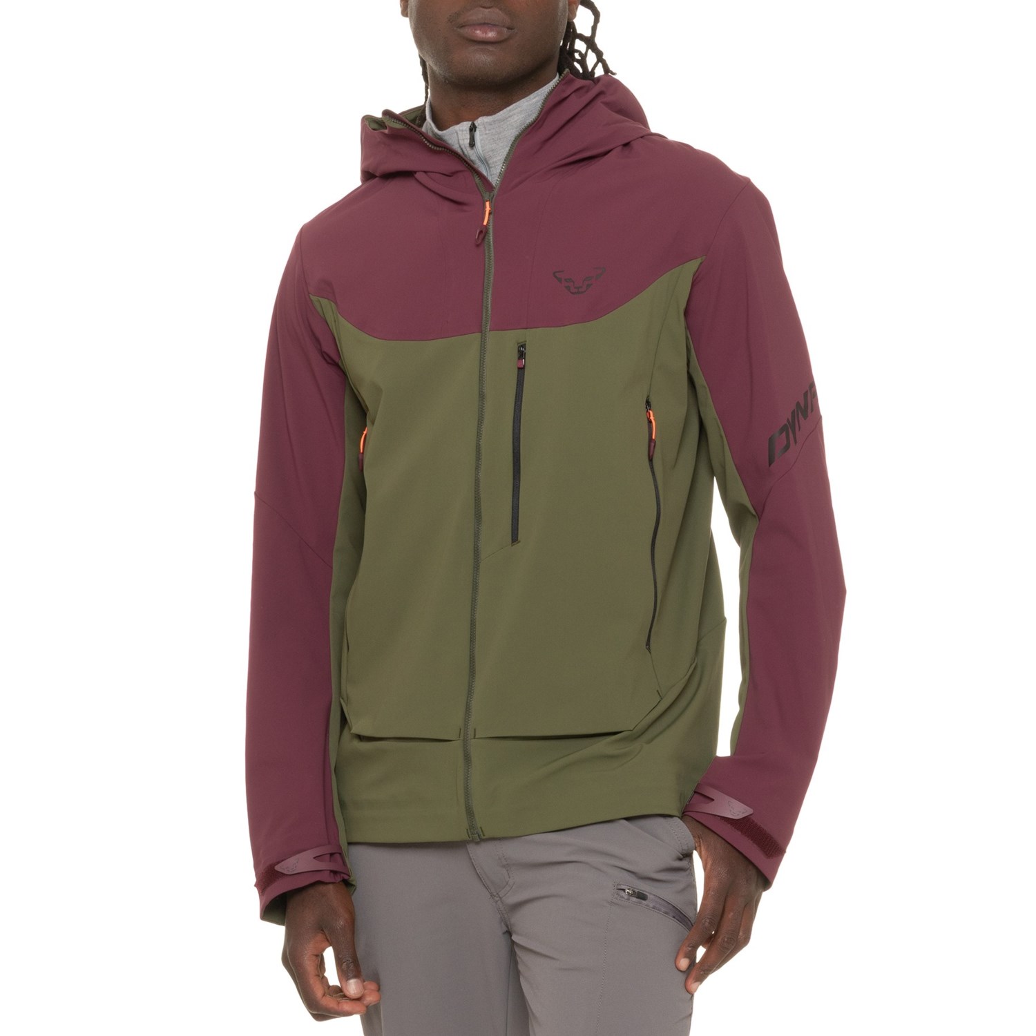 (取寄) ダイナフィット ラジカル ソフト シェル ジャケット Dynafit Radical Soft Shell Jacket Burgundy/5140(4)