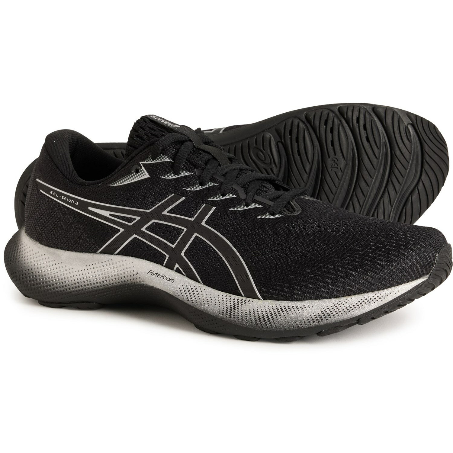 (取寄) アシックス メンズ 2 ランニング シューズ ASICS men Gel-Saiun 2 Running Shoes (For Men) Bla..