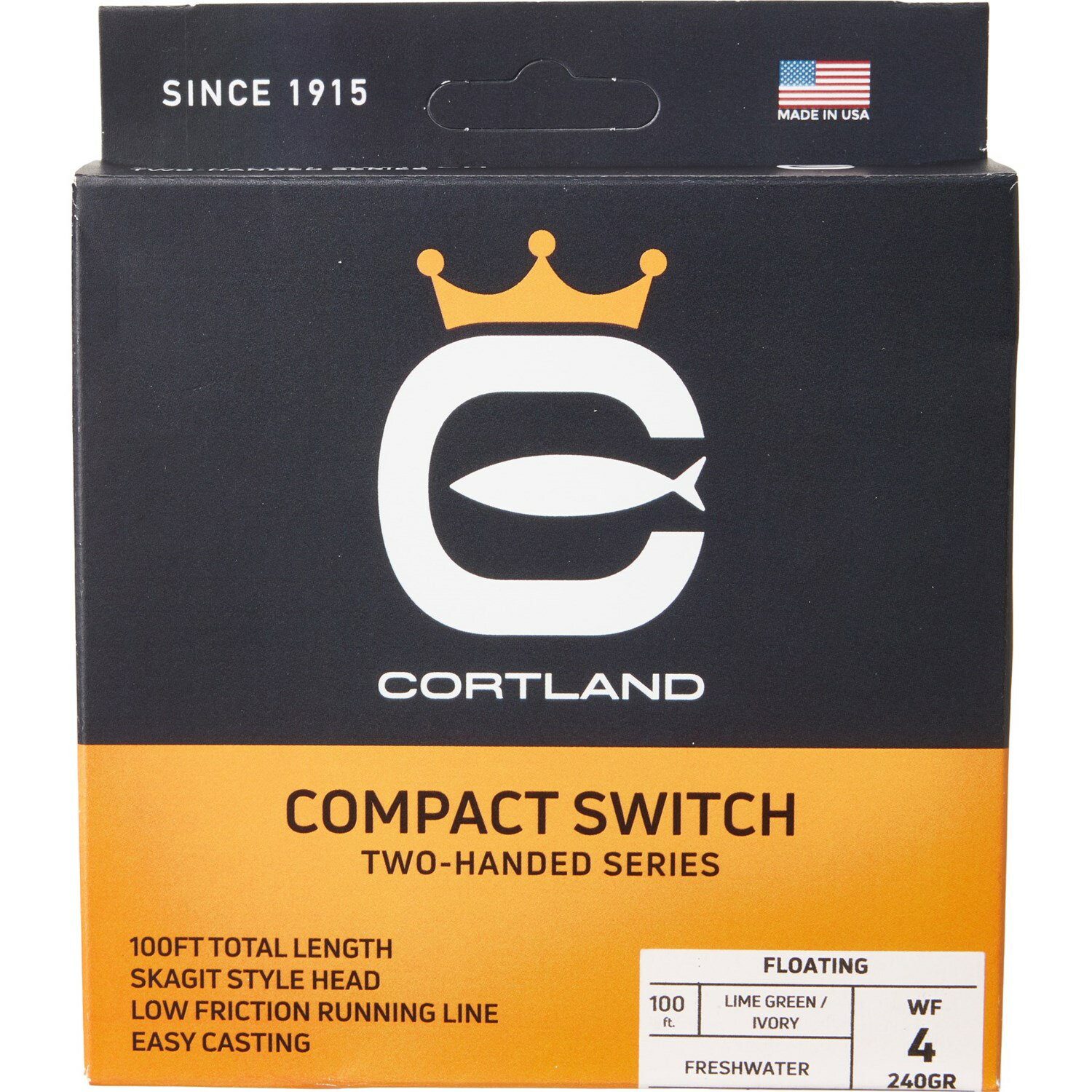 (取寄) コートランド コンパクト スウィッチ フライ ライン - Cortland Two-Handed Compact Switch Fly Line - ...