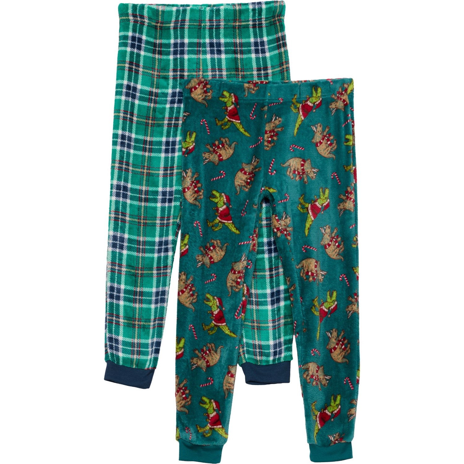 (取寄) ボーイズ パック ホリディ ディノ アンド プレイド パジャマ パンツ - 2-ピース Just Pajamas B..