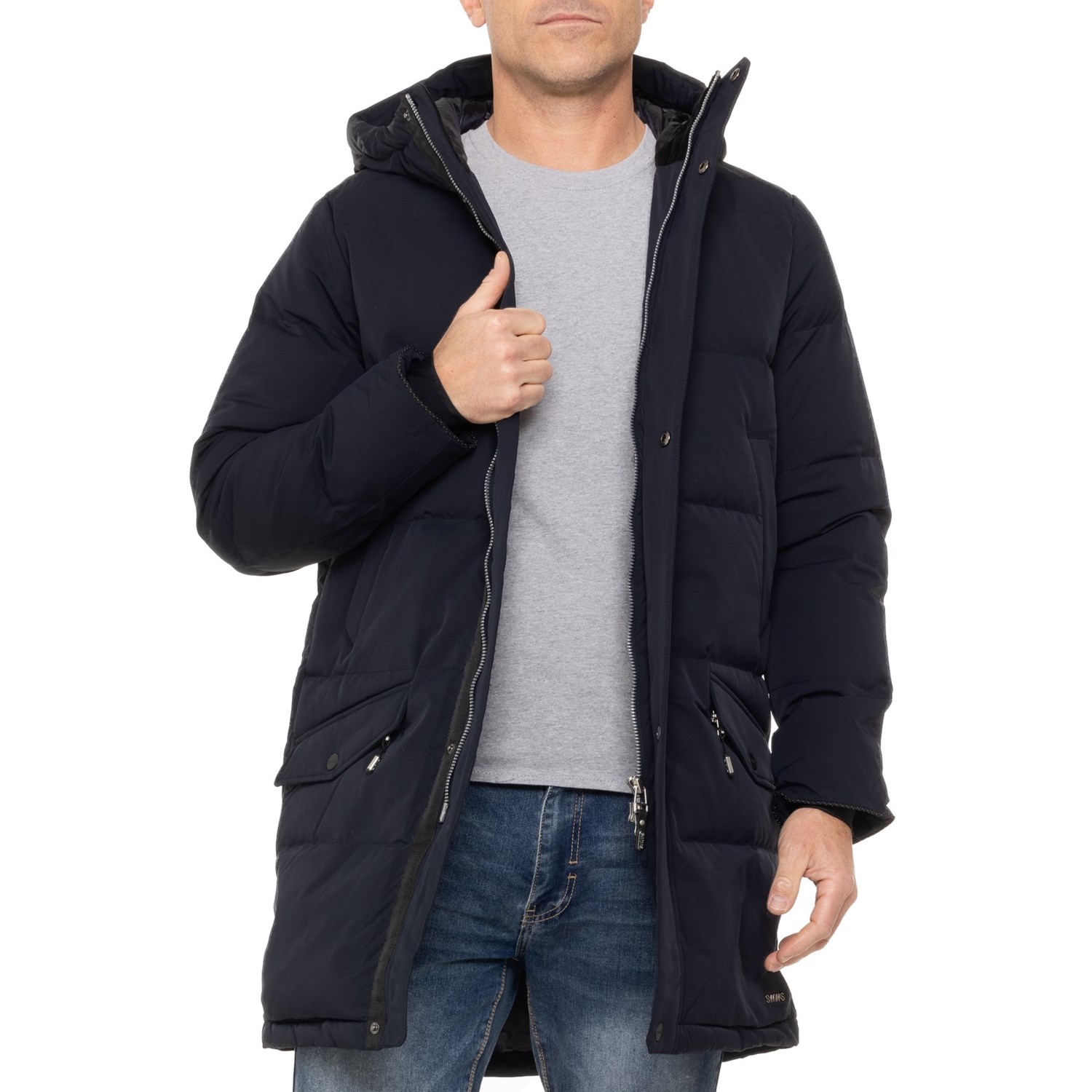 () ॺ 󥿥ꥪ  ѡ - 650 ե ѥ SWIMS Ontario Down Parka - 650 Fill Power Midnight Navy