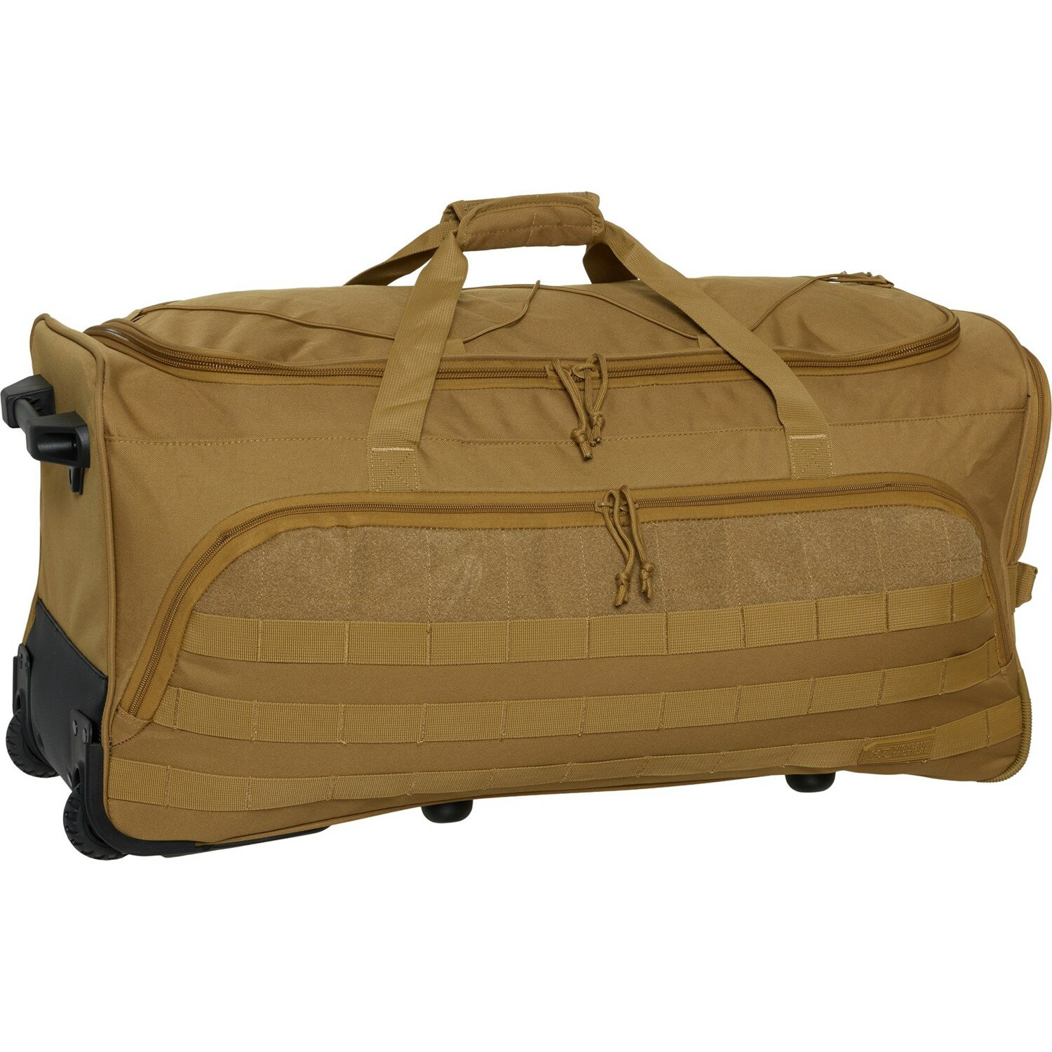 (取寄) ハイランドタクティカル 30インチ スクアッド ローリング ダッフル バッグ - デザート HIGHLAND TACTICAL 30” Squad Rolling Duffel Bag - Desert Desert