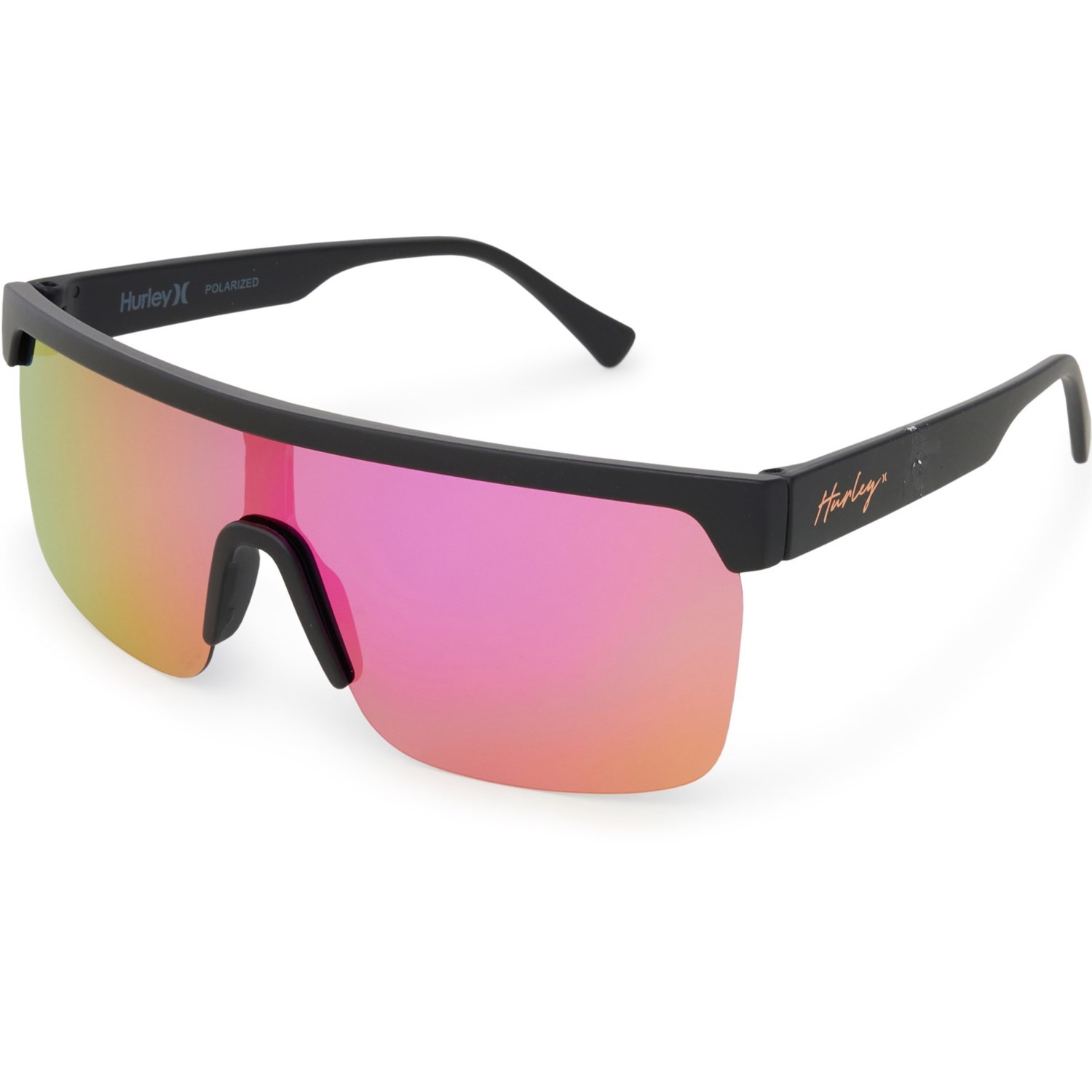 (取寄) ハーレー シールド サングラス - ポーラライズド ミラー レンジズ Hurley Shield Sunglasses - ..