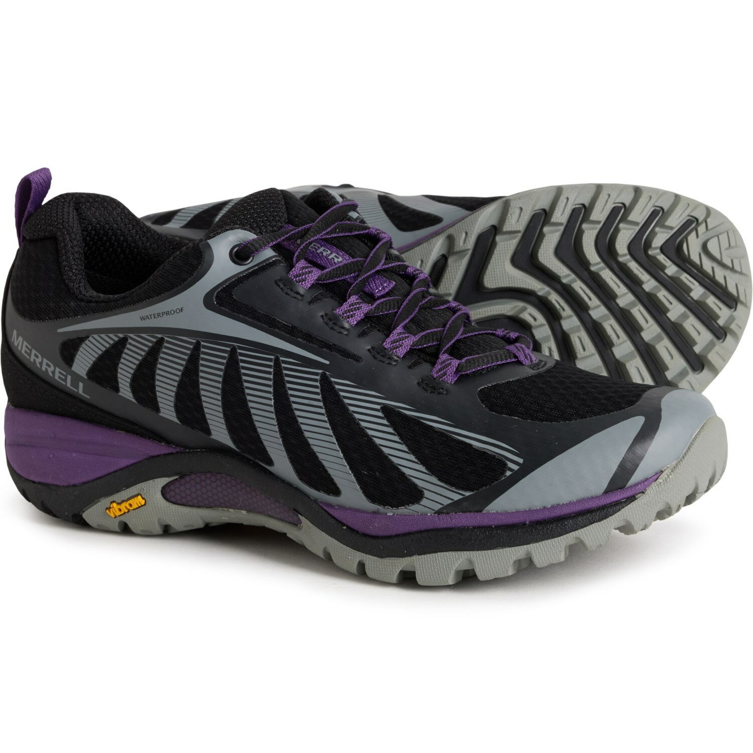 (取寄) メレル レディース サイレン エッジ 3 ハイキング シューズ Merrell women Siren Edge 3 Hiking Shoes (For Women) Blackacai