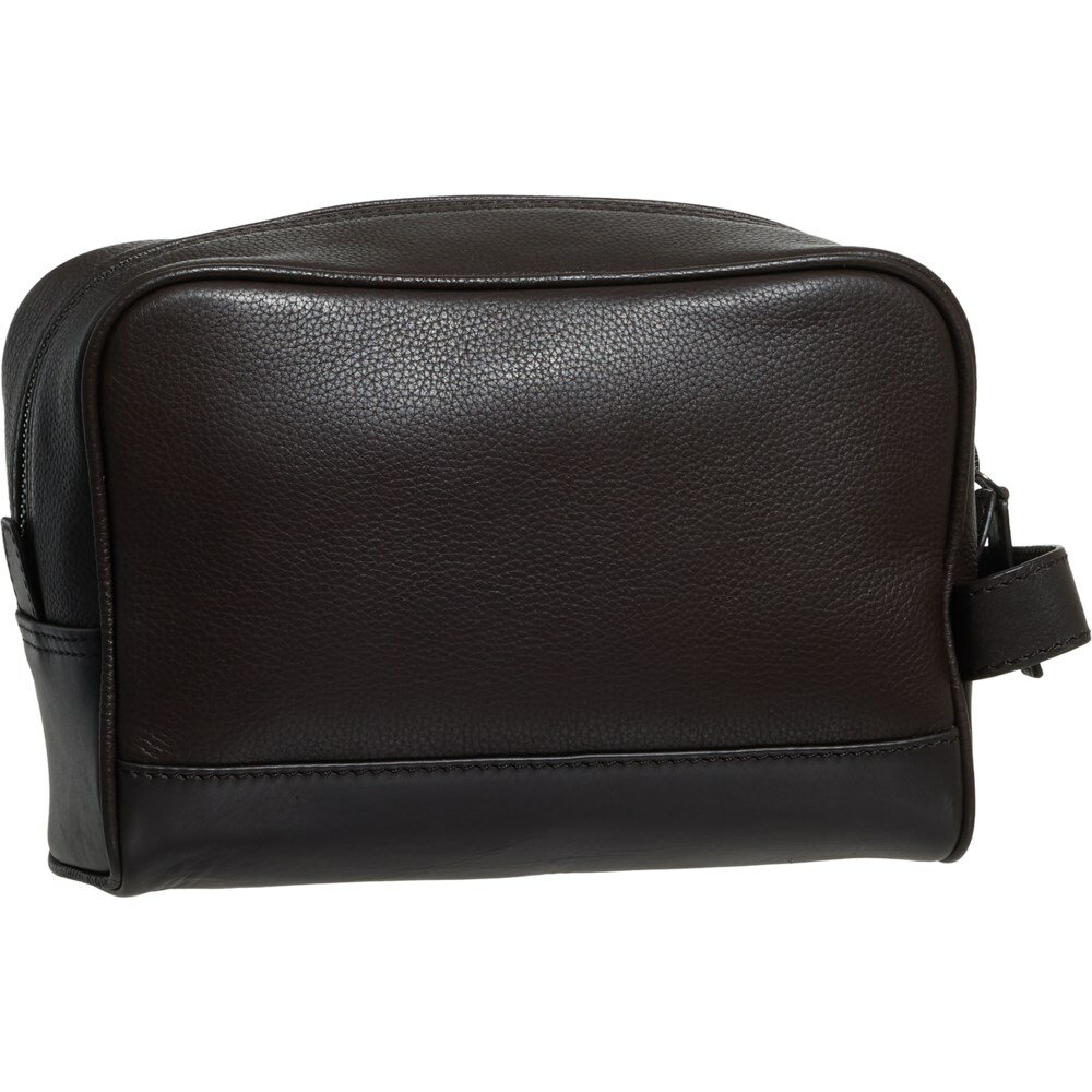 (���) �إ� �ϥ󥵥� �ɥå� ���å� - �쥶�� BOARDING PASS Hey Handsome Dopp Kit - Leather Chocolate