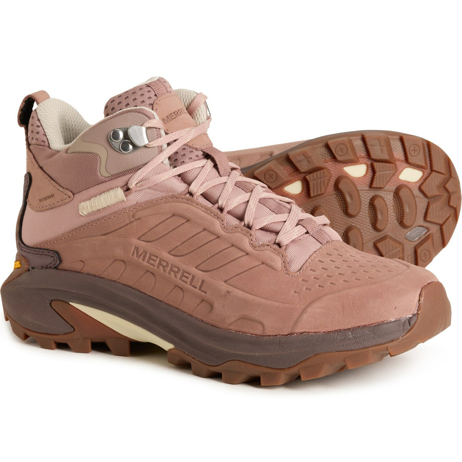 (取寄) メレル レディース モアブ スピード 2 LTR ミッド ハイキング ブーツ Merrell women Moab Speed 2 LTR Mid Hiking Boots (For Women) Adobe Rose