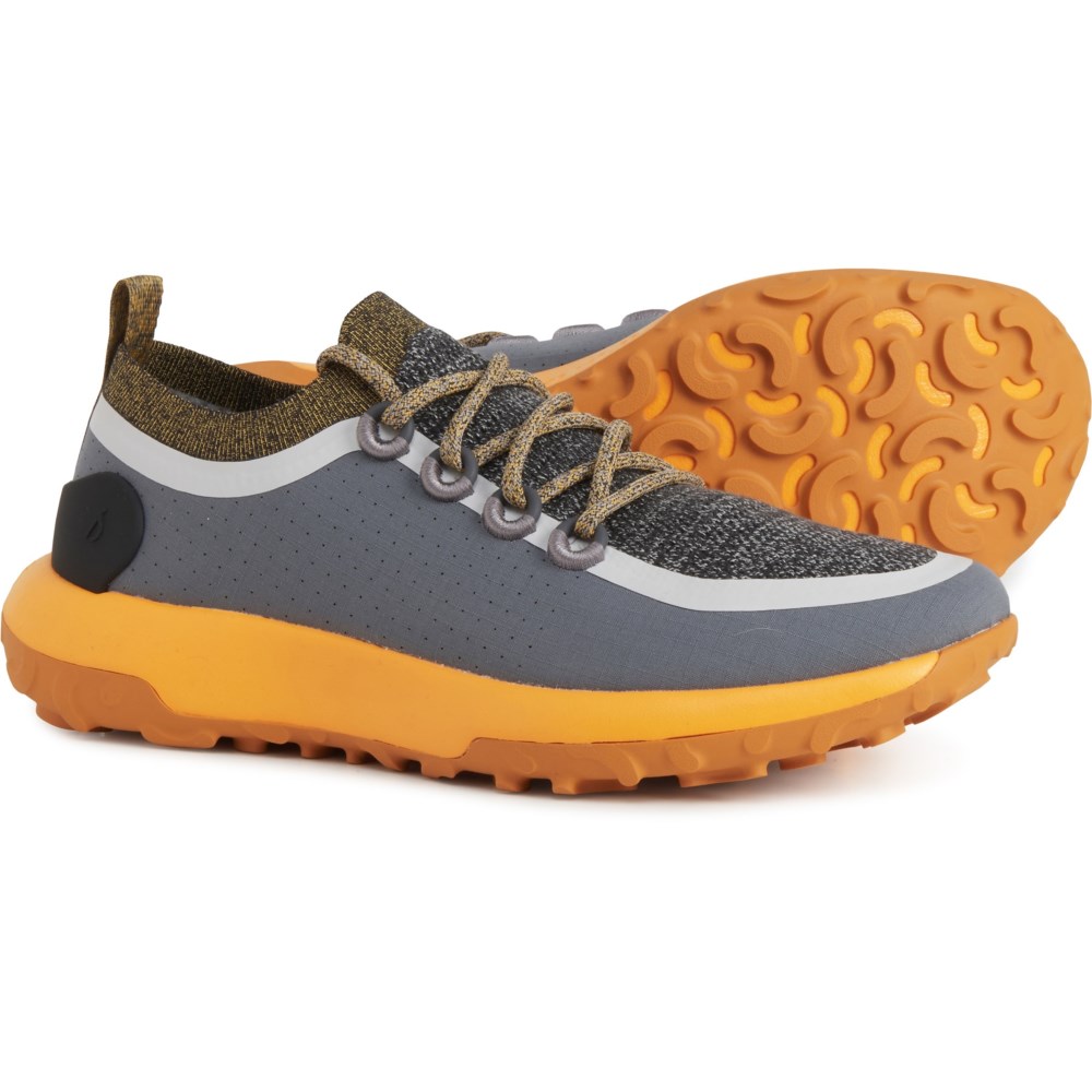 オールバーズ スニーカー メンズ トレイルランナー SWT トレイルシューズ グレー イエロー 撥水加工 Allbirds Trail Runner SWT Running Shoes Telluride