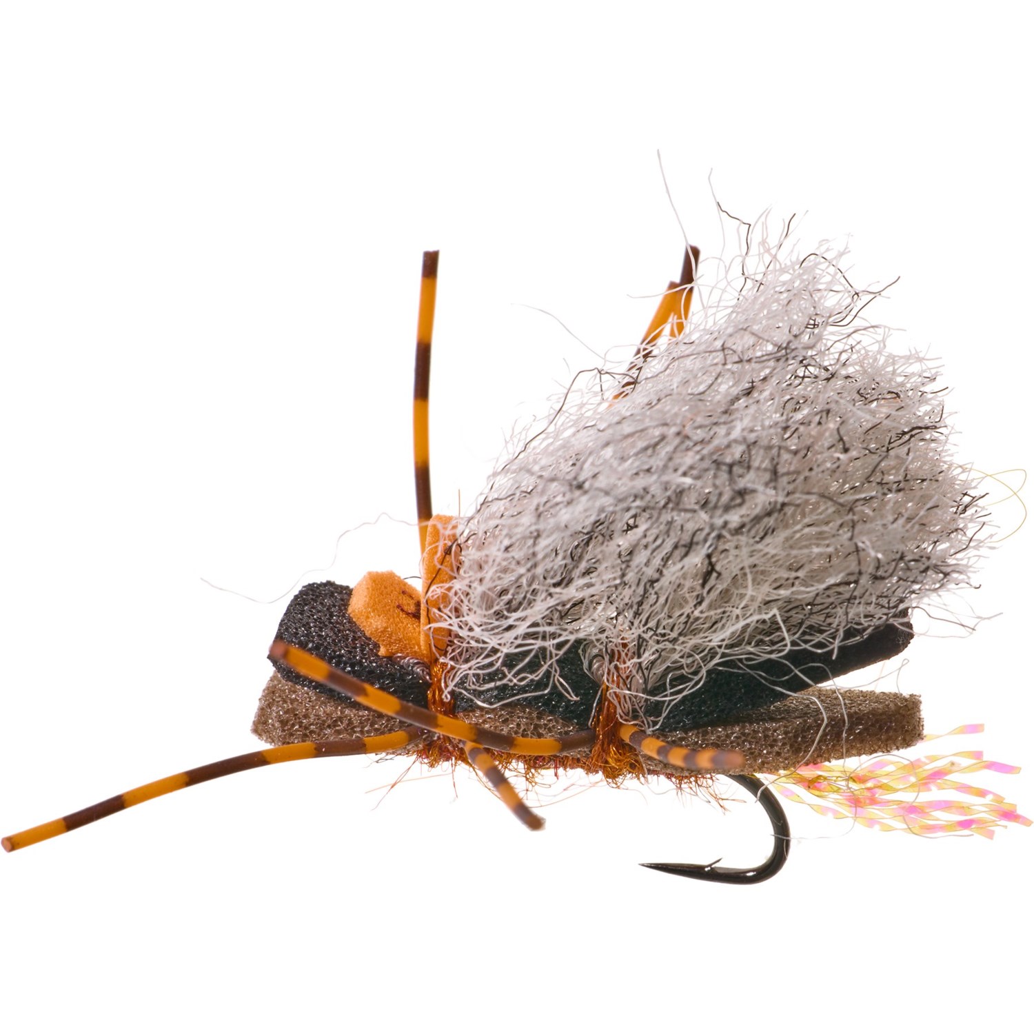 (取寄) モンタナフライカンパニー ダブル スタック チュビー チェルノブイリ ドライ フライ - ダズン Montana Fly Company Double Stack Chubby Chernobyl Dry Fly - Dozen Brown/Salmonfly