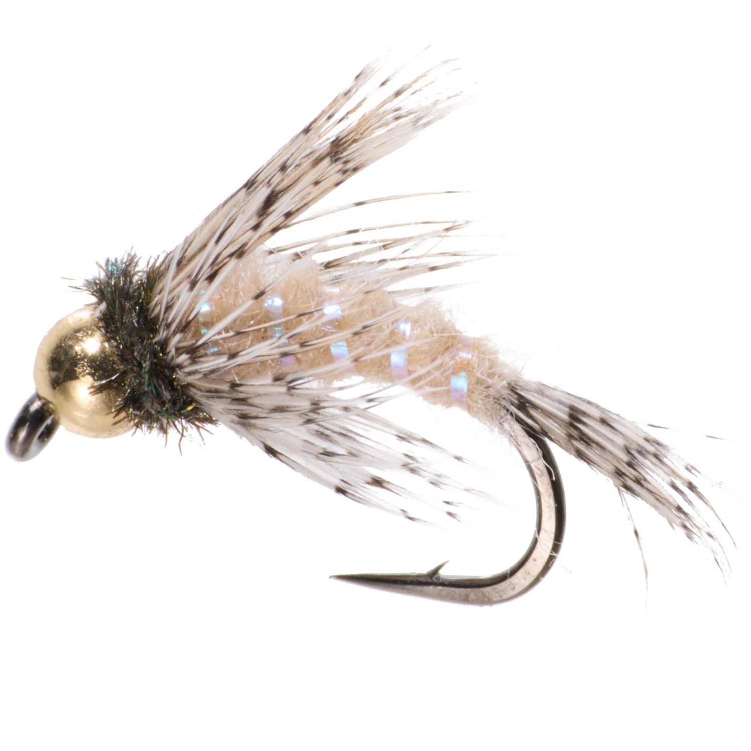 (取寄) モンタナフライカンパニー アンダーソンズ バード オブ プレイ ドライ フライ - ダズン Montana Fly Company Anderson's Bird Of Prey Dry Fly - Dozen Tan