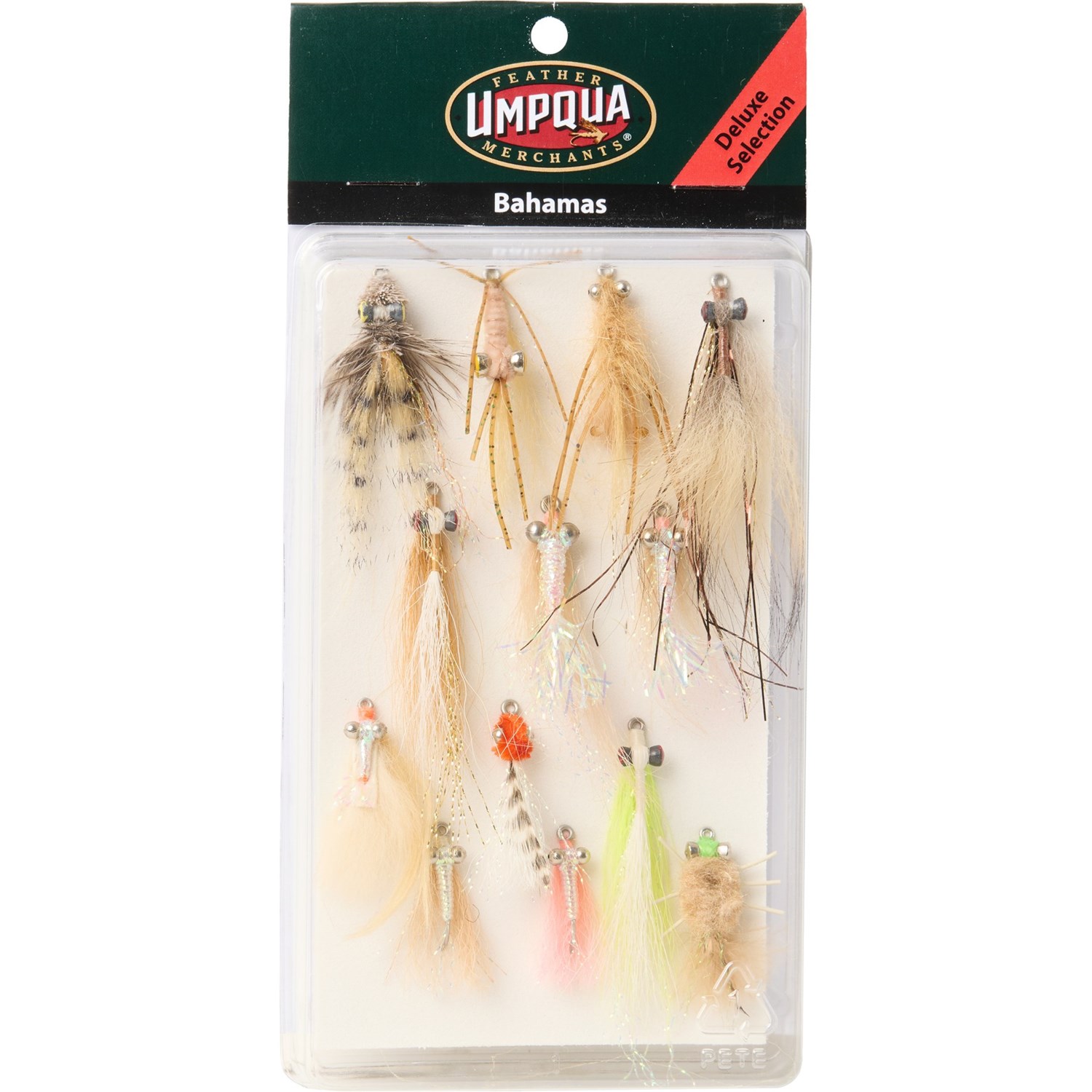 (取寄) アンプカ バハマ デラックス フライ セレクション セット - 13-ピース UMPQUA Bahamas Deluxe Fly Selection Set - 13-Piece Multi