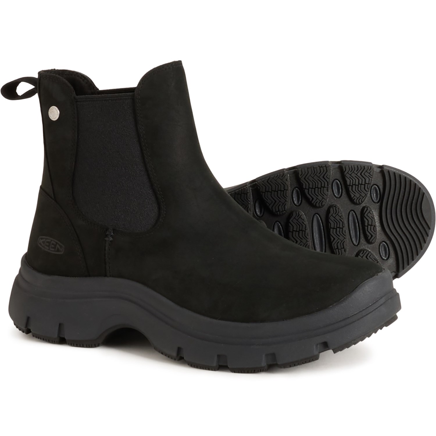 (取寄) キーン レディース チェルシー ブーツ Keen women Kosa Chelsea Boots (For Women) Black/Black