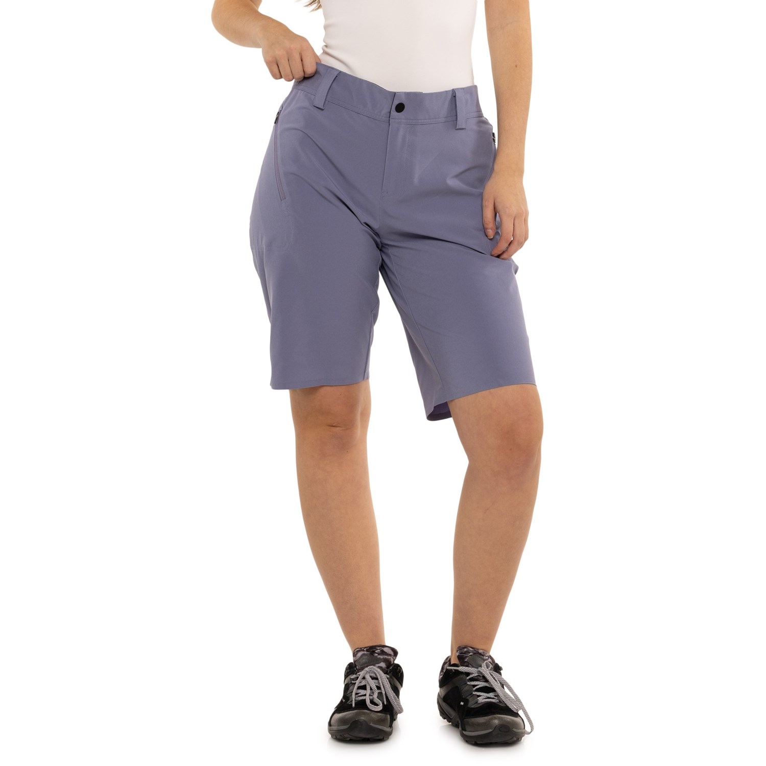 (取寄) フライロー ティア マウンテン バイク ショーツ - Upf 40+, 11 Flylow Tia Mountain Bike Shorts - UPF 40+, 11" Moonstone