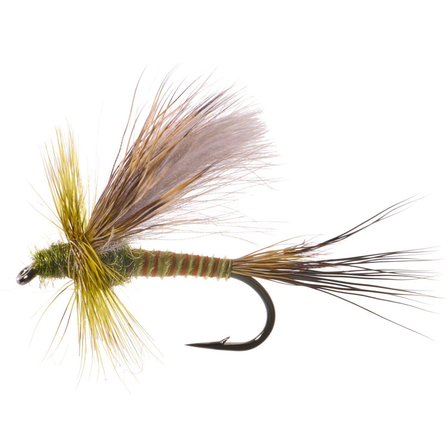 (取寄) モンタナフライカンパニー ハッチバック ドライ フライ - ダズン Montana Fly Company Jake's Hatchback Dry Fly - Dozen Pale Green Drake