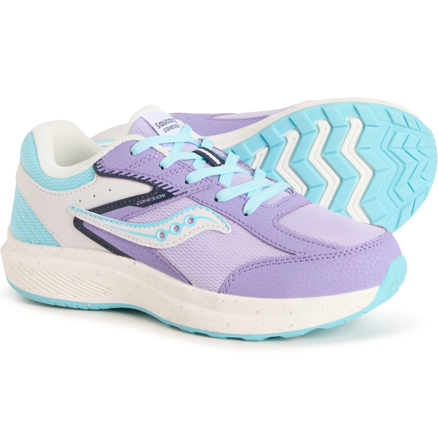 (取寄) サッカニー ビッグ ボーイズ アンド ガールズ コーヒージョン KDZ LTT スニーカー - ワイド ウ..