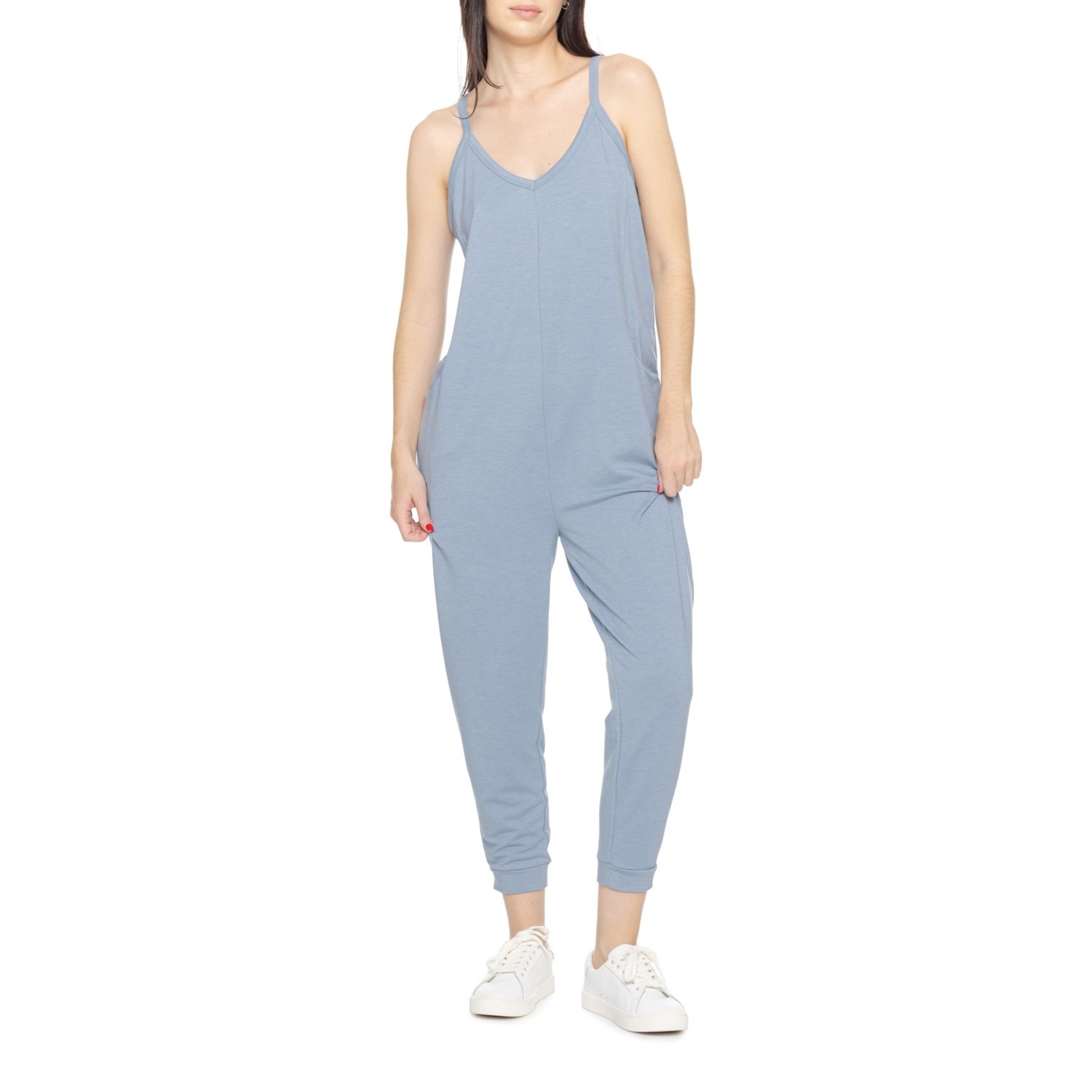 (取寄) シンシアリージュールズ ハーレム ジャンプスーツ - スリーブレス SINCERELY JULES Harem Jumpsuit - Sleeveless H. Denim