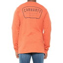 () J[n[g 105425 rbO Ah g[ bNXh-tBbg tBbg wr[EFCg |Pbg T-Vc - O X[u Carhartt 105425 Big and Tall Relaxed Fit Heavyweight Pocket T-Shirt - Long Sleeve Desert Orange Heather