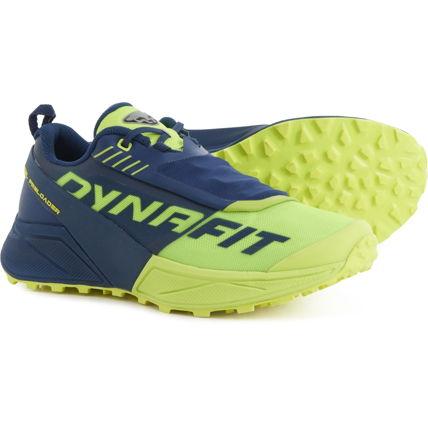(取寄) ダイナフィット メンズ ウルトラ 100 トレイル ランニング シューズ Dynafit men Ultra 100 Trail Running Shoes (For Men) Poseidon/Fluo Yellow