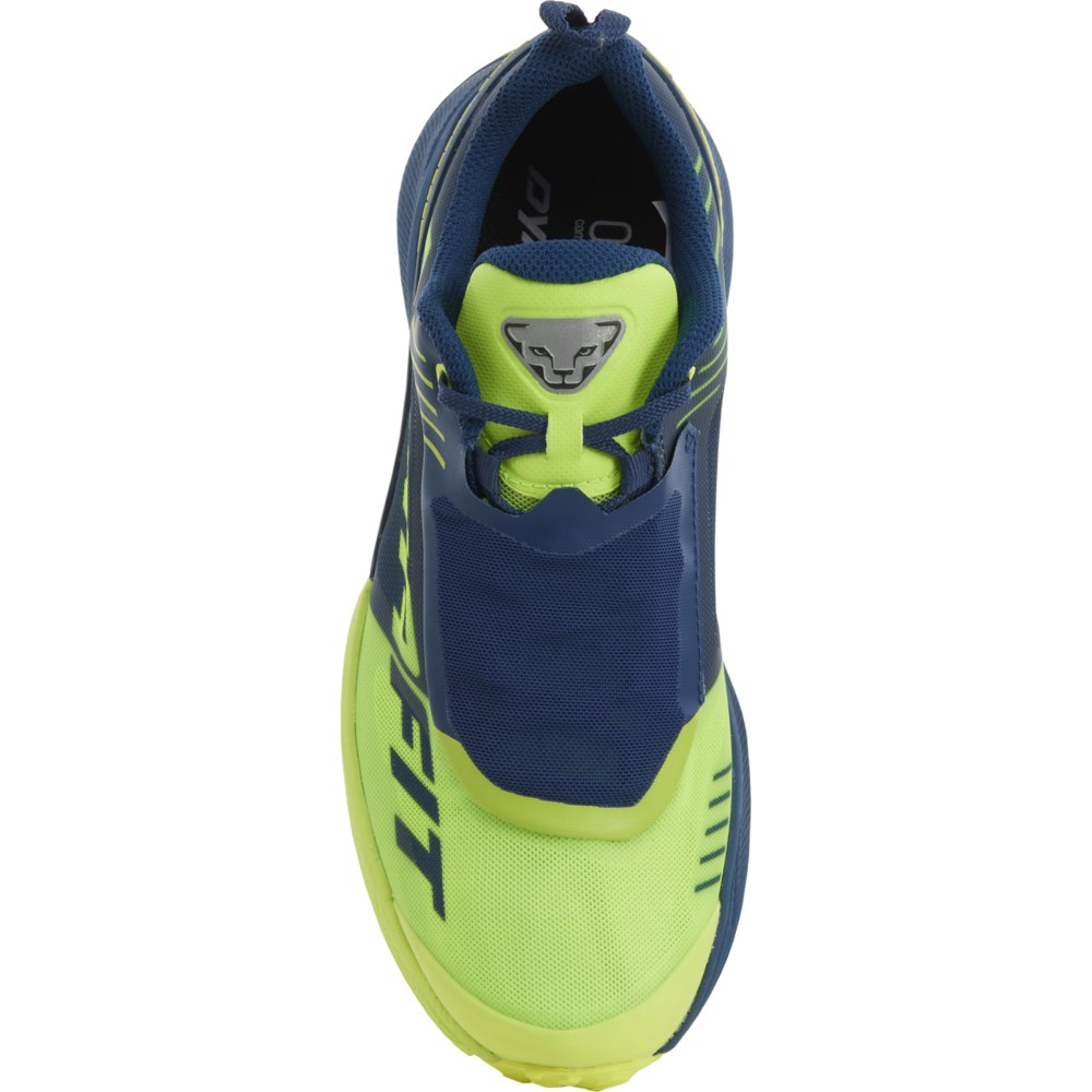 (取寄) ダイナフィット メンズ ウルトラ 100 トレイル ランニング シューズ Dynafit men Ultra 100 Trail Running Shoes (For Men) Poseidon/Fluo Yellow 2