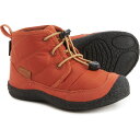 (取寄) キーン ボーイズ ハウザー リ チャッカ ブーツ - ウォータープルーフ, インサレーテッド Keen Boys Howser II Chukka Boots - Waterproof, Insulated Potters Clay/Black