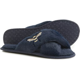 (取寄) ジュールズ レディース ハニー スリッパ Joules women Honey Slippers (For Women) Navy Bee