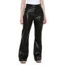 () AybN N tH[-U[ pc Alp-n-Rock Claren Faux-Leather Pants Black Faux Leather