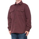 () X~X[NEFA T[} Vc WPbg - VFp C Smith's Workwear Thermal Shirt Jacket - Sherpa Lined Heahter Burgundy