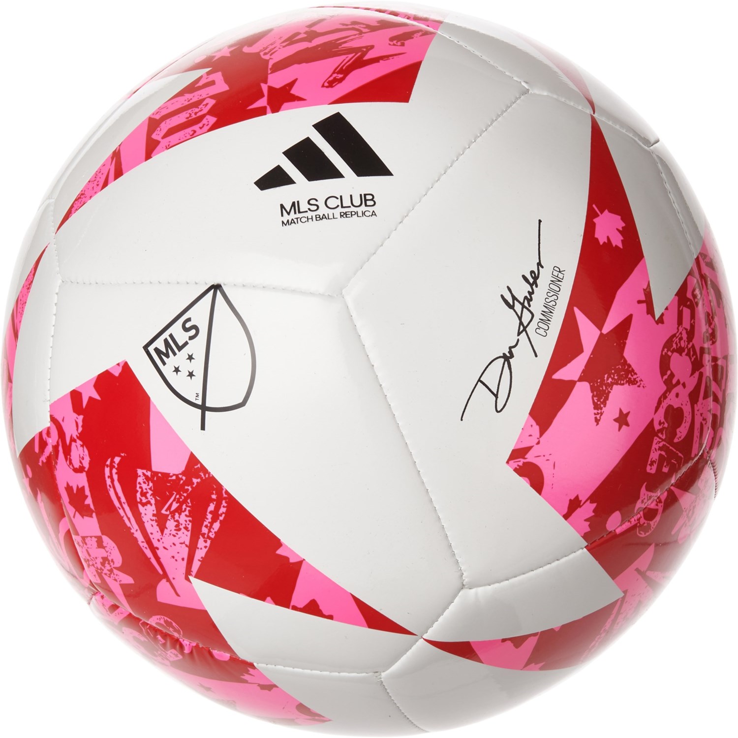 (取寄) アディダス MLS クラブ サッカー ボール adidas MLS Club Soccer Ball White/Red