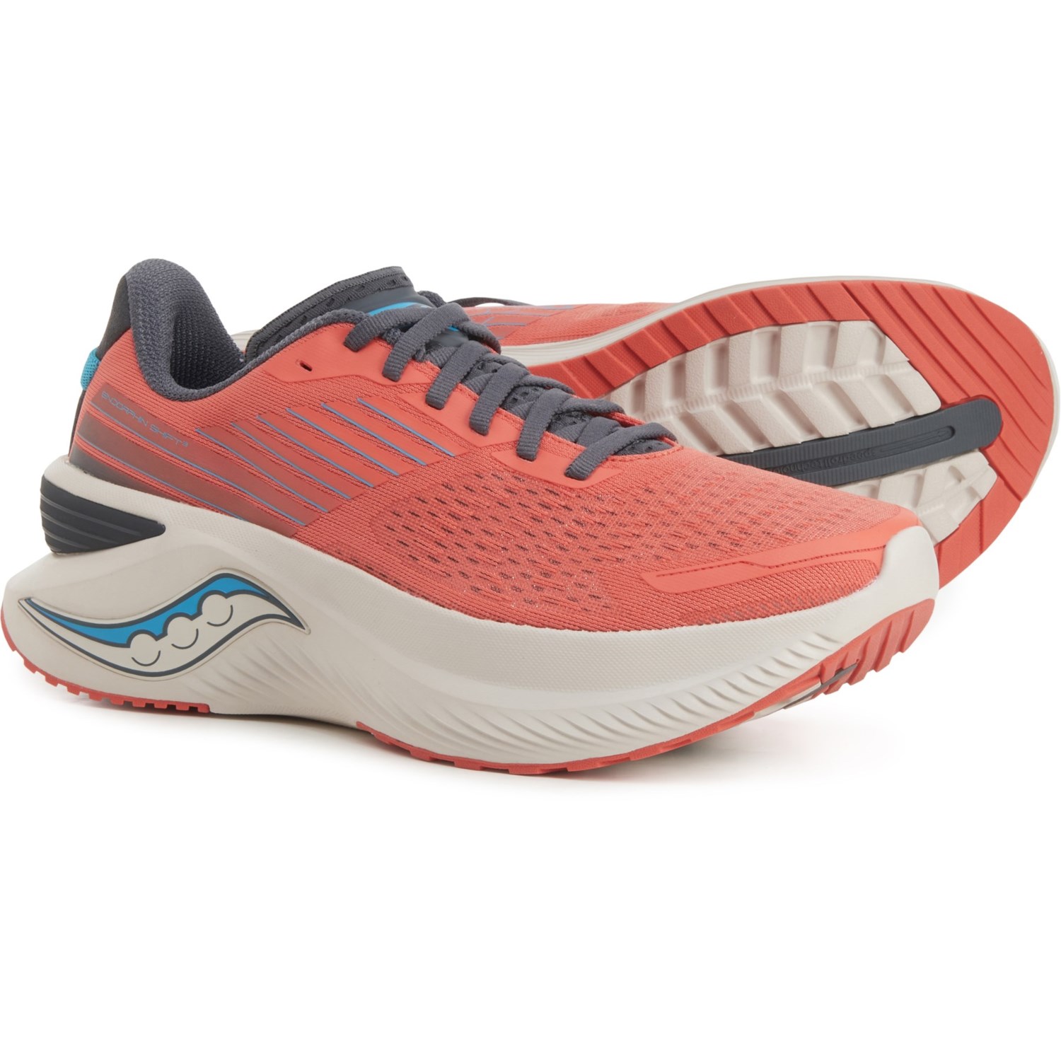 (取寄) サッカニー レディース エンドルフィン シフト 3 ランニング シューズ Saucony women Endorphin Shift 3 Running Shoes (For Women) Coral/Shadow