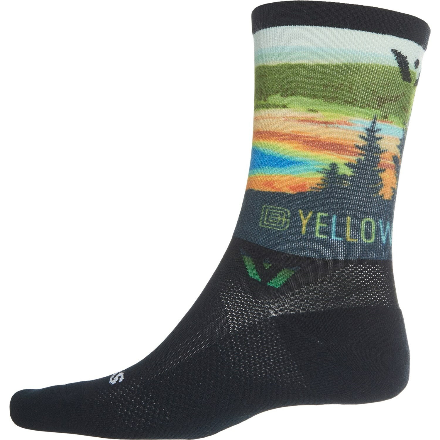 (取寄) スウィフトウィック メンズ イエローストーン ビジョン シックス インプレッション ソックス Swiftwick men Yellowstone Vision Six Impression Socks (For Men) Yellowstone