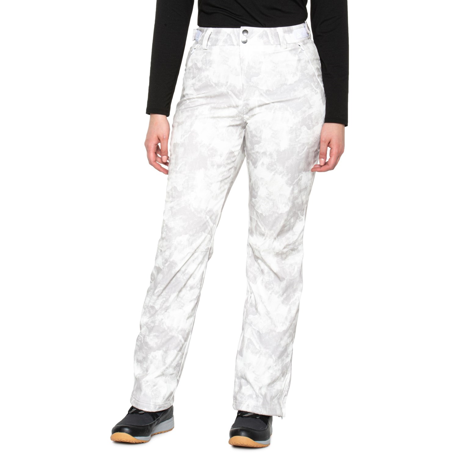 (取寄) ジェリー シャノン ソフト シェル スキー パンツ Gerry Shannon Soft Shell Ski Pants White Sonoma