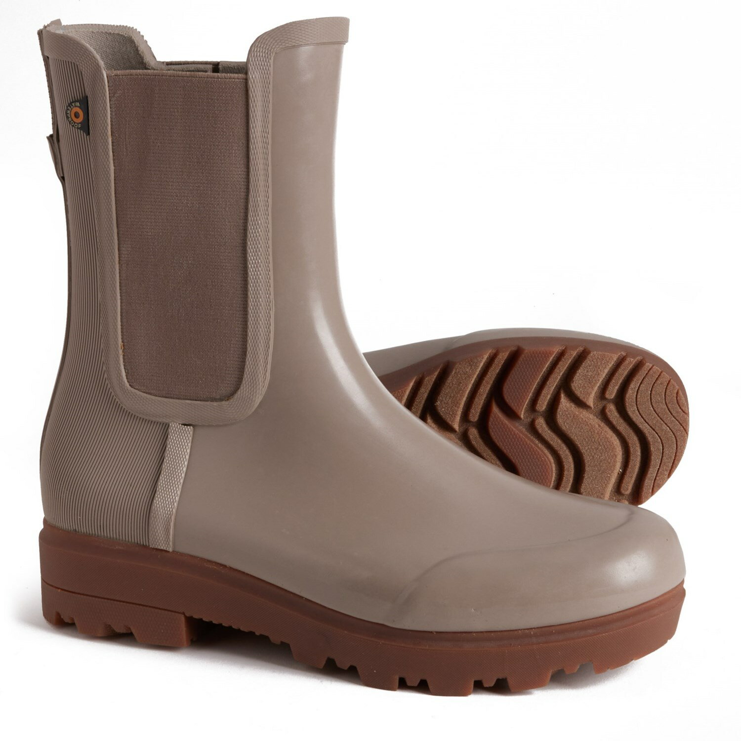 () {OXtbgEFA fB[X z[ g[ `FV[ VC u[c Bogs Footwear women Holly Tall Chelsea Shine Boots (For Women) Taupe