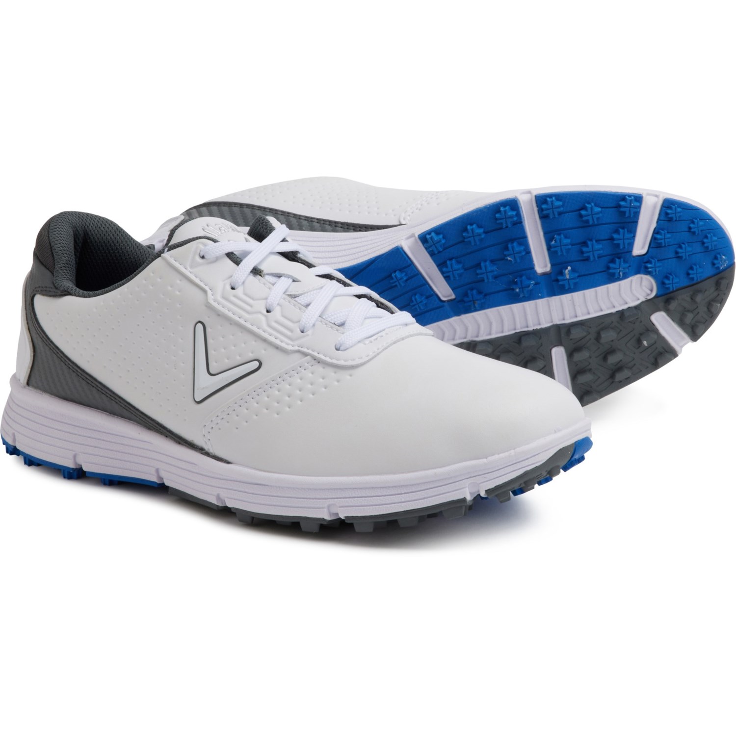 (取寄) キャロウェイ メンズ バルボア スポーツ ゴルフシューズ Callaway men Balboa Sport Golf Shoes (For Men) White/Grey