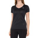 () A_[A[}[ ebN \bh T-Vc - V-lbN, V[g X[u Under Armour Tech Solid T-Shirt - V-Neck, Short Sleeve Black