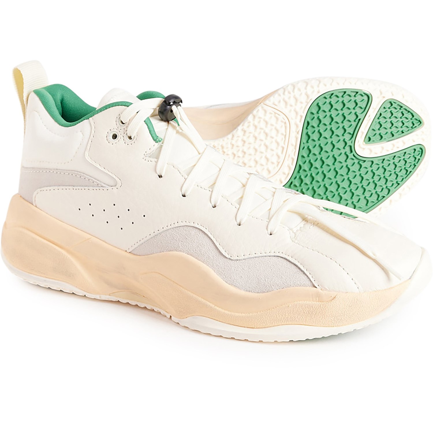 (取寄) ブランドブラック メンズ ヴィラン ダーティ バスケットボール シューズ BRANDBLACK men Villain Dirty Basketball Shoes (For Men) Off White Green