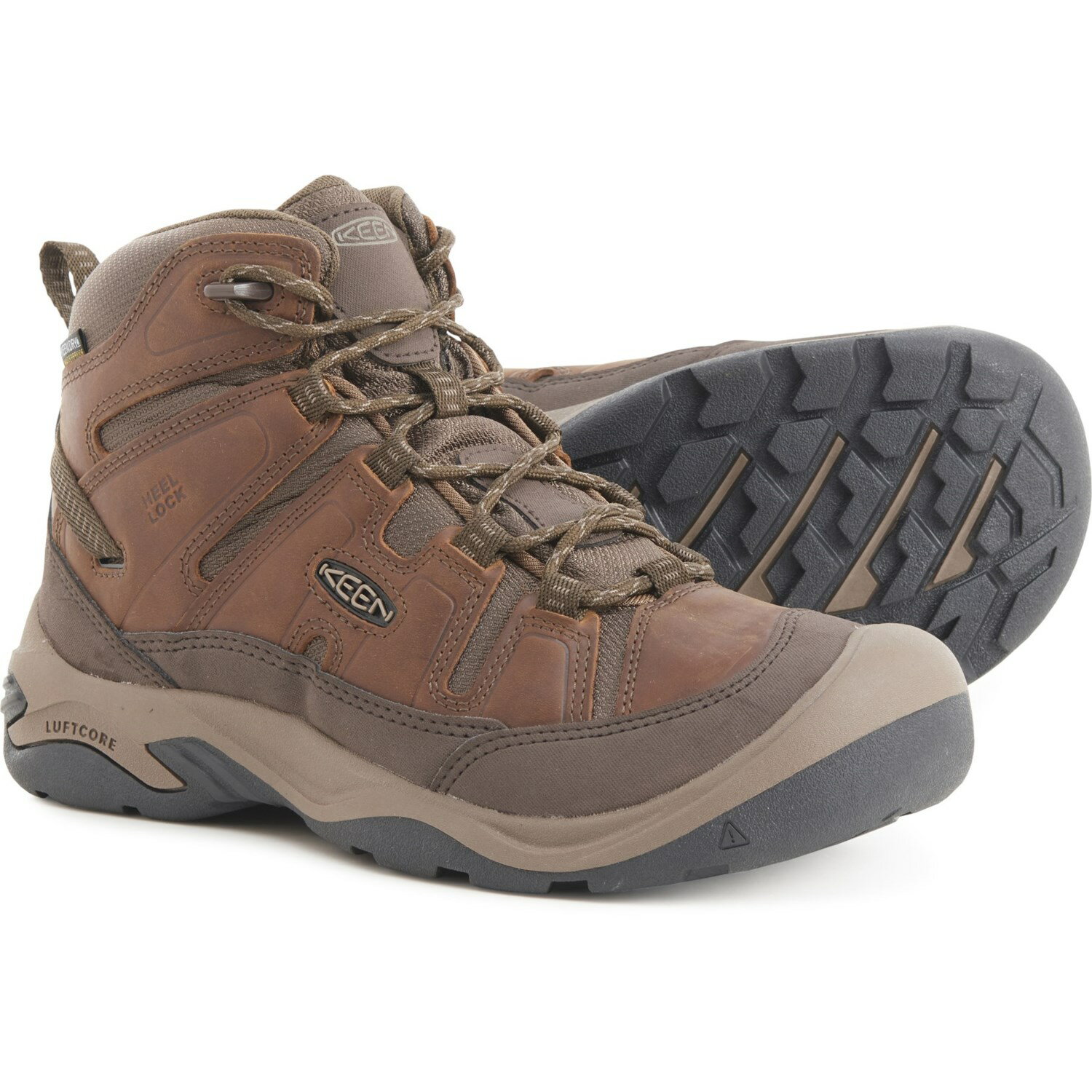 (取寄) キーン メンズ サーカディア ミッド ハイキング ブーツ Keen men Circadia Mid Hiking Boots (For Men) Bison/Brindle