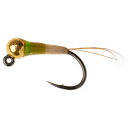 () 󥿥ʥե饤ѥˡ ѥ˥å ֥å ˥ ե饤 -  Montana Fly Company Spanish Bullet Nymph Fly - Dozen Tan/Olive