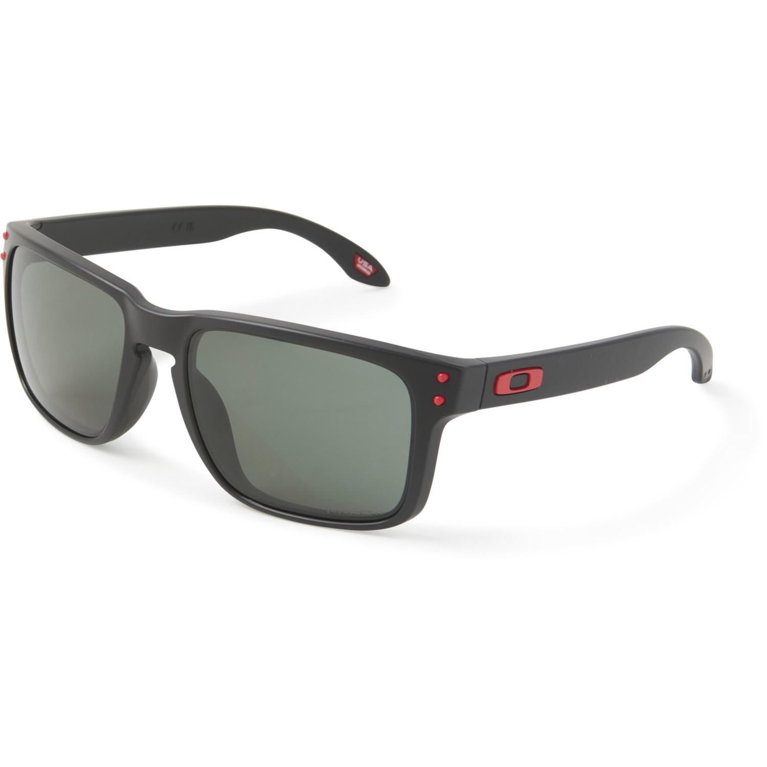 (取寄) オークリー メンズ ホルブルック イズ サングラス Oakley men Holbrook IS Sunglasses (For Men) Black/Red