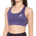 (取寄) ペロトン ヘザード ストラップ スポーツ ブラ - レーサーバック, ロウ インパクト PELOTON Heathered Strappy Sports Bra - Racerback, Low Impact Grapewine