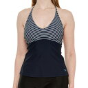 () Xs[h V-lbN z^[ ^Lj gbv - Upf 50+ Speedo V-Neck Halter 434 Tankini Top - UPF 50+ Navy