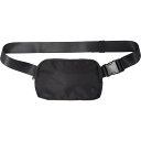 (取寄) キョーダン レディース ナイロン ウェスト パック ウィズ プラスチック バックル Kyodan women Nylon Waist Pack with Plastic Buckle (For Women) Black