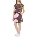 () CfB[o R 3 hX - V[g X[u Indyeva Laco III Dress - Short Sleeve Pebble Topo Print