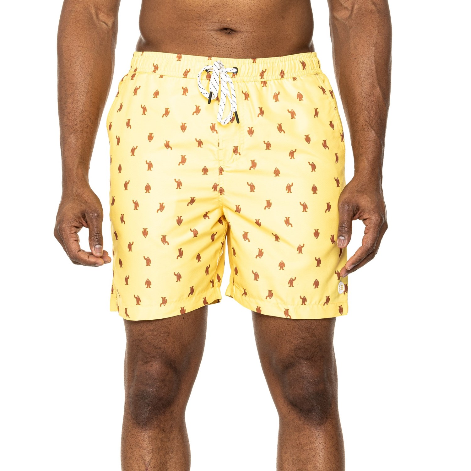 (取寄) エディーバウアー サスカッチ ミクロ ボレー ショーツ - Upf 50 Eddie Bauer Sasquatch Micro Volley Shorts - UPF 50 Bright Yellow