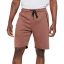 (取寄) レジェンド スター テック ボンデッド ジップ ポケット ショーツ - 8.5インチ Leg3nd Star Tech Bonded Zip Pocket Shorts - 8.5” Clay