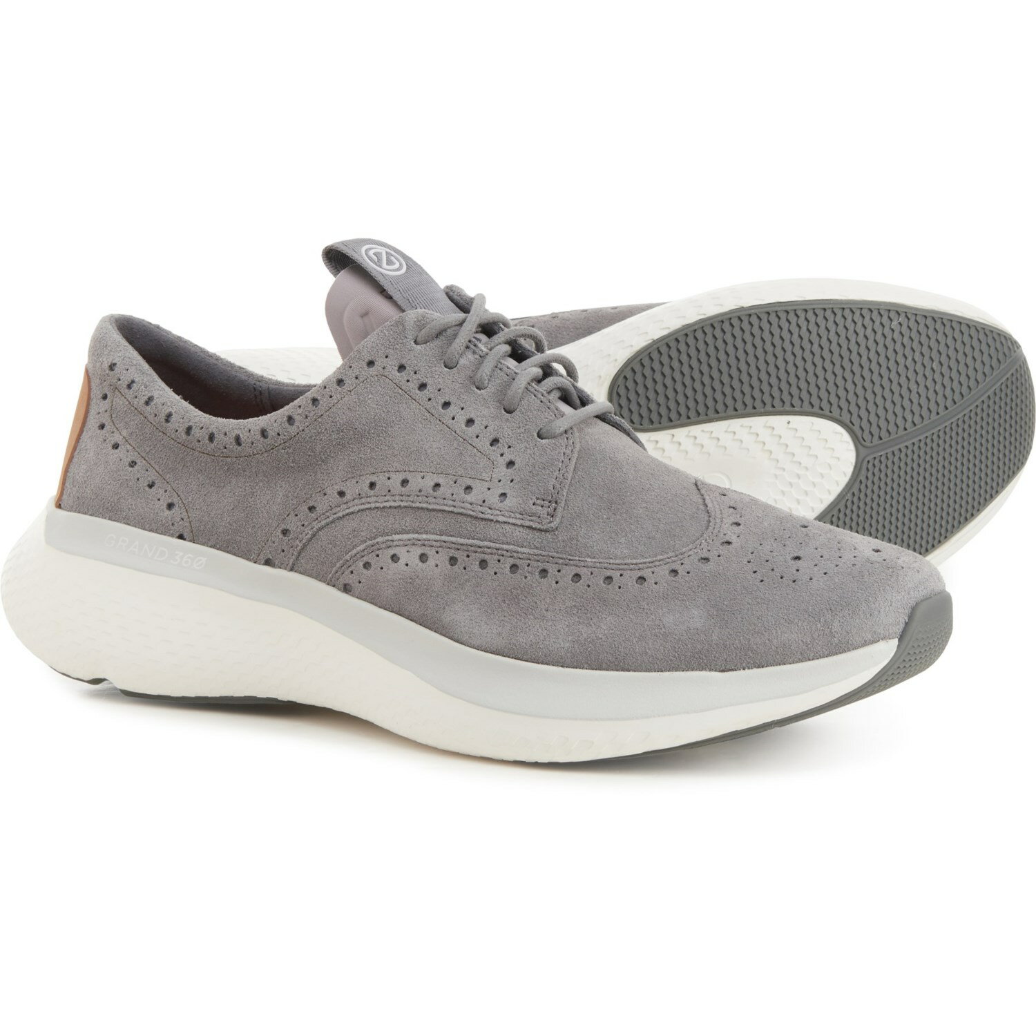 (取寄) コールハーン メンズ ゼログランド チェンジペース ウイング ティップ ラグゼ スニーカー Cole Haan men ZeroGrand Changepace Wing Tip Luxe Sneakers (For Men) Quiet Shade Suede