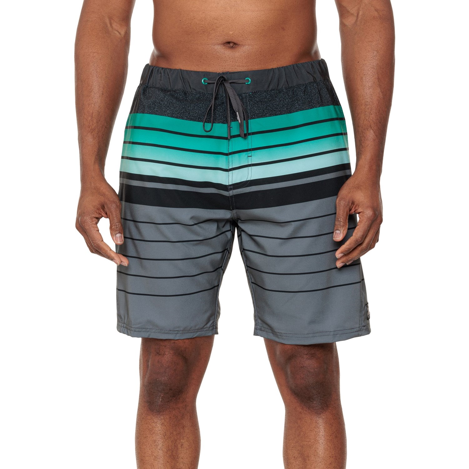 (取寄) ゼロエクスポーザー バンジ スイム トランクス - Upf 50+ ZeroXposur Plunge Swim Trunks - UPF 50+ Iron Onill