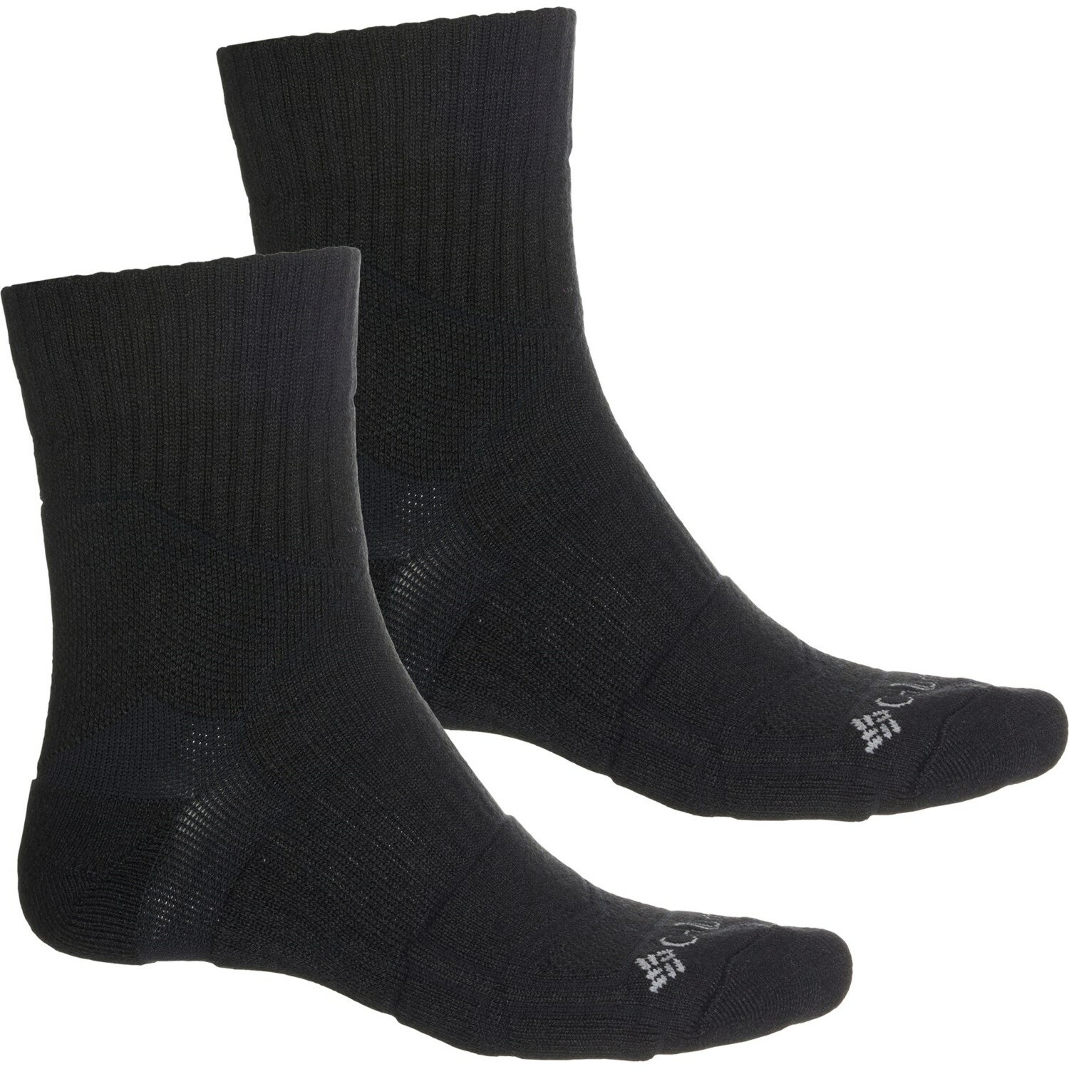 (取寄) コロンビアスポーツウェア メンズ オムニ-ウィック ターゲッティド クッション ハイキング ソックス Columbia Sportswear men Omni-Wick Targeted Cushion Hiking Socks (For Men) Black