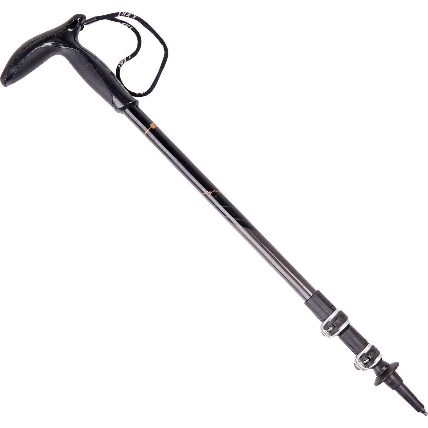 (取寄) レキ レジェンド トレッキング ポール - シングル ポール LEKI Legend Trekking Pole - Single Pole Black Carbon