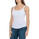 () CCJtHjA XN[v lbN VFt u ^N gbv C&C California Scoop Neck Shelf Bra Tank Top White